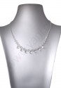 Svatební náhrdelník - broušený drops preciosa 
