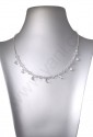 Svatební náhrdelník - broušený drops preciosa 