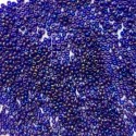PRECIOSA - rokajl 11/0 tmavě modrý rainbow mat - 10 g 