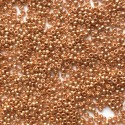 PRECIOSA rokajl 11/0 - galvanický, růžové zlato - 50 g 