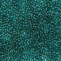 PRECIOSA rokajl 10/0 zelenomodrá s listrem - 50 g 