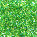PRECIOSA rokajl 10/0 světle zelený s rainbow - 50 g 