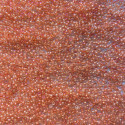 PRECIOSA rokajl 10/0 oranžový průtah s rainbow - 50 g 
