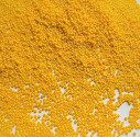PRECIOSA rokajl 11/0 sytý žlutý s listrem - 10 g 