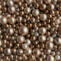 Perle - voskové hnědo-bronzové (menší velikosti) - ramš 250g 