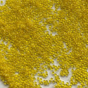 PRECIOSA rokajl 11/0 žlutý transparentní s listrem - 10 g 
