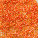 PRECIOSA rokajl 10/0 oranžový průtah ve žluté - 50 g 