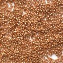 PRECIOSA rokajl 10/0 - galvanický, růžové zlato - 50 g 