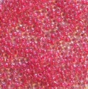 PRECIOSA rokajl 10/0 růžový průtah v krystalu - 10 g 